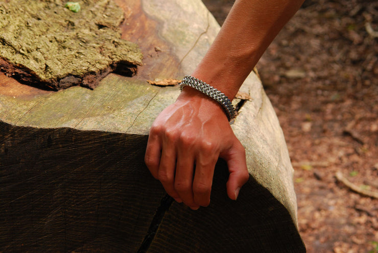 Rough Link Bracelet